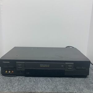 Toshiba W-603 4-Head VCR Recorder VHS Player HI-FI Stereo Tested Works-No Remote